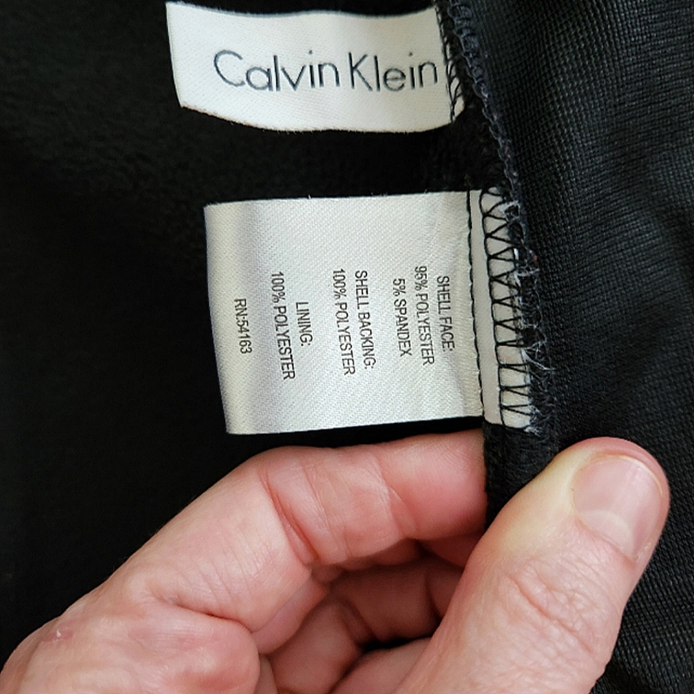 Calvin Klein Water Resistant Trench Sz XXL - Picture 12 of 14